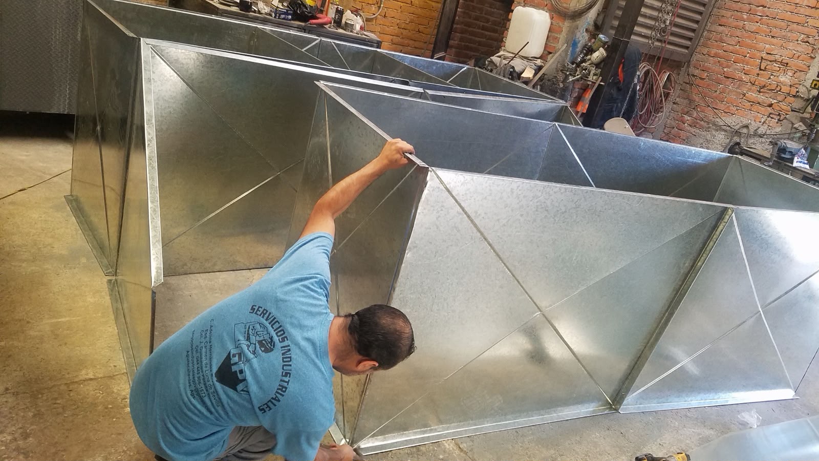 Mantenimiento industrial hecho  por GPV